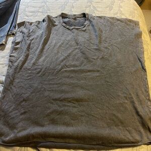 Mens Zara Baggy cutoff shirt